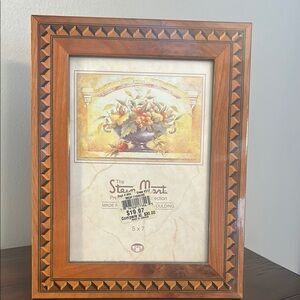 Rustic Brown Ornate Picture Frame